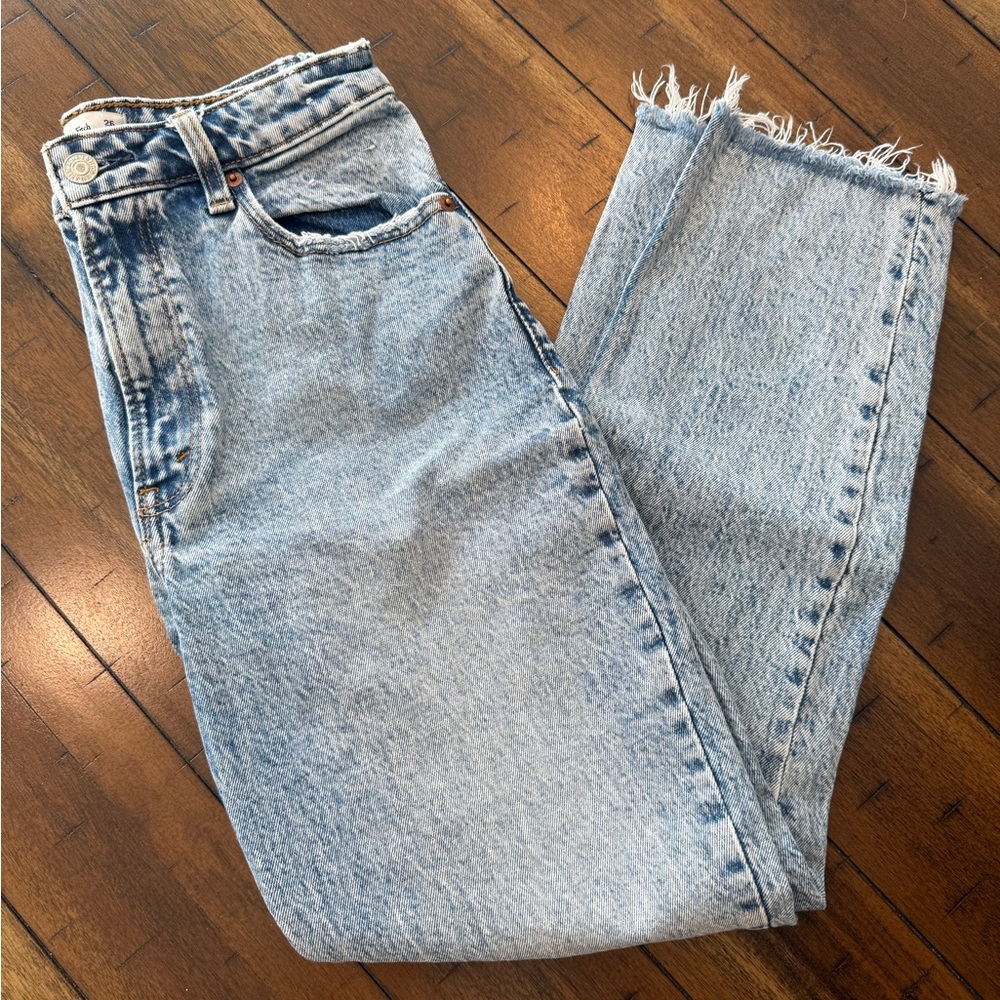 Abercrombie & Fitch High Rise Denim Jeans